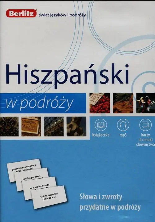 Książka - Hiszpański w podróży