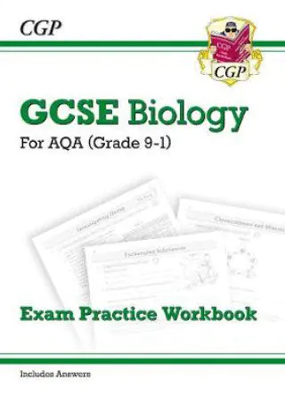 Książka - New Grade 9-1 GCSE Biology: AQA Exam Practice Workbook (with Answers)