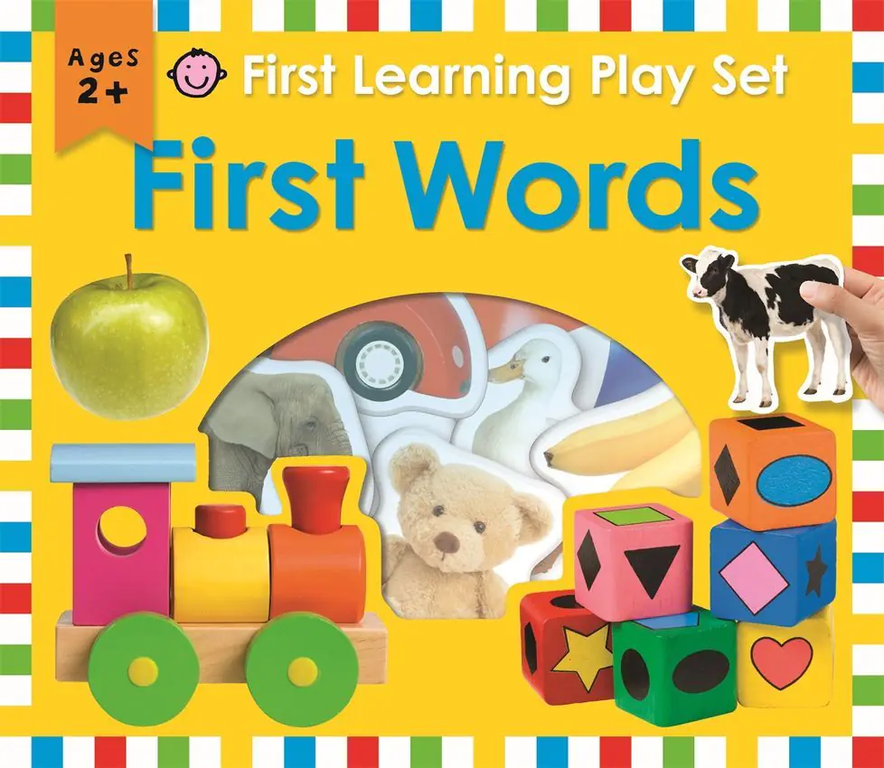 Książka - First Learning Play Set: First Words