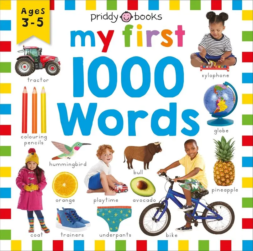 Książka - Priddy Learning. My First 1000 Words