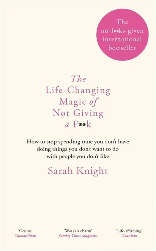 Książka - The Life-Changing Magic of Not Giving a F**k