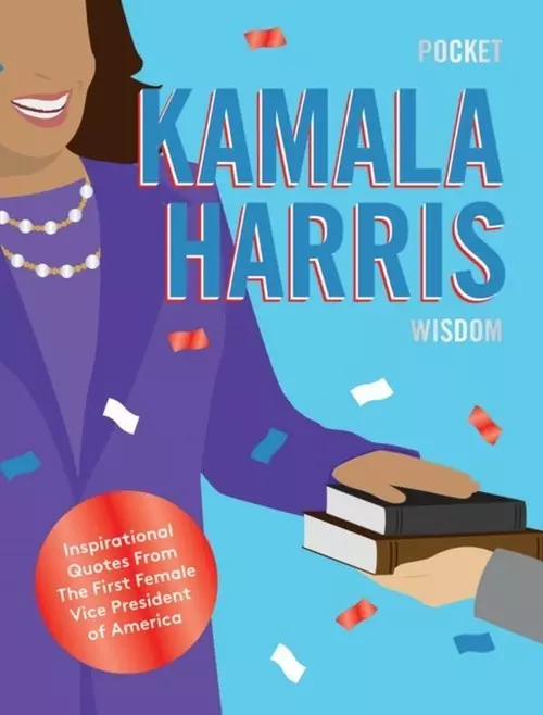 Książka - Pocket Kamala Harris Wisdom: Inspirational Quotes From The First Female Vice President of America