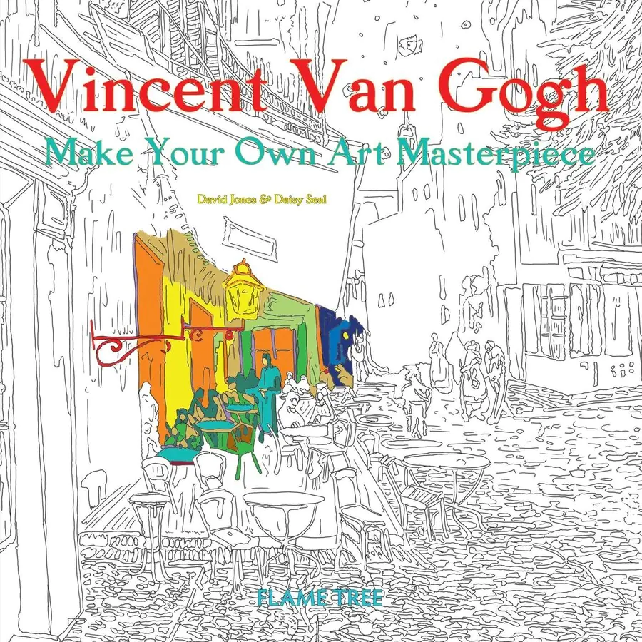 Książka - Vincent Van Gogh (Art Colouring Book): Make Your Own Art Masterpiece