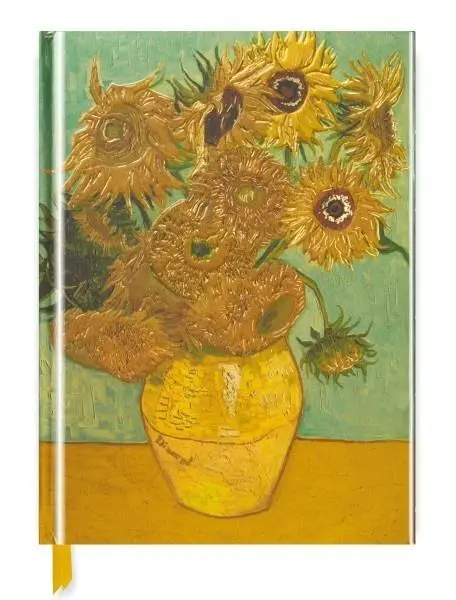 Książka - Notatnik A4 gładki TW Słoneczniki Vincent van Gogh
