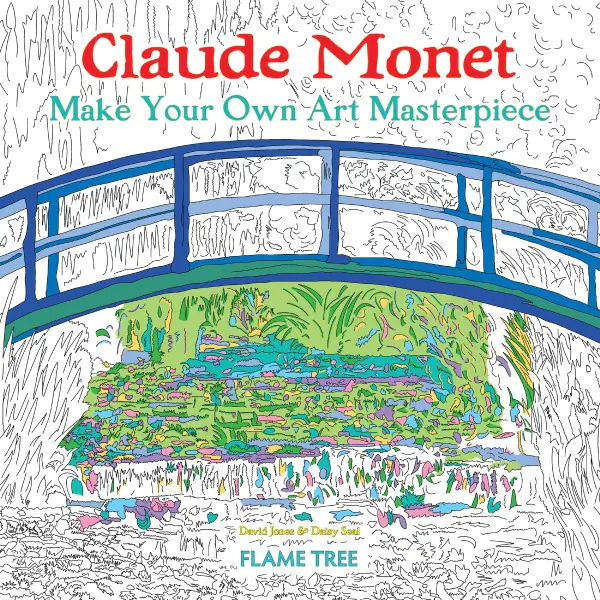 Książka - Claude Monet (Art Colouring Book): Make Your Own Art Masterpiece