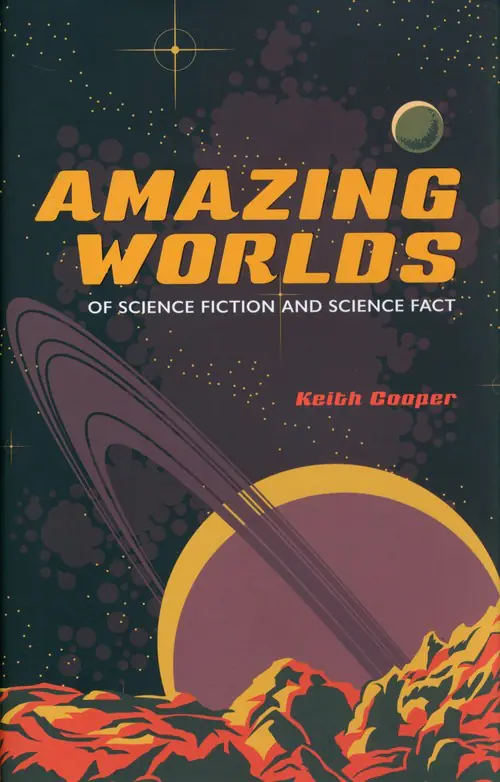 Książka - Amazing worlds of science fiction and science fact wer. angielska