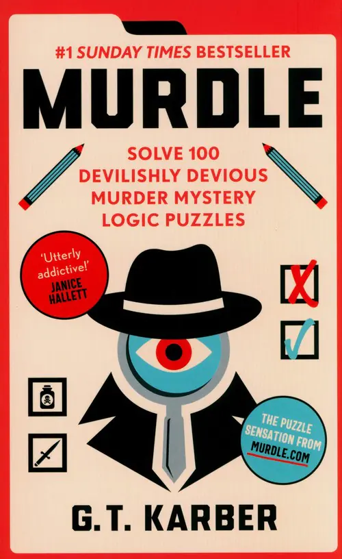 Książka - Murdle. Solve 100 devilishly devious murder mystery logic puzzles
