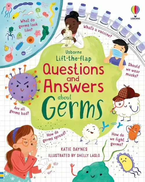 Książka - Lift-the-flap Questions and Answers about Germs