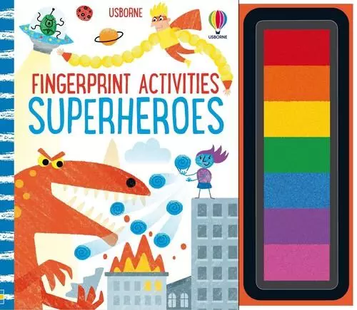 Książka - Fingerprint Activities Superheroes