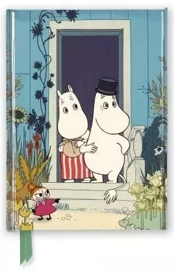 Książka - Notatnik A6 linia  Muminki Mama, Tata i Mała Mi