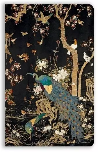 Książka - Notatnik B6 Pawie Ashmolean Museum
