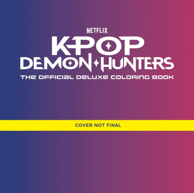 Książka - KPop Demon Hunters. Official Colouring Book