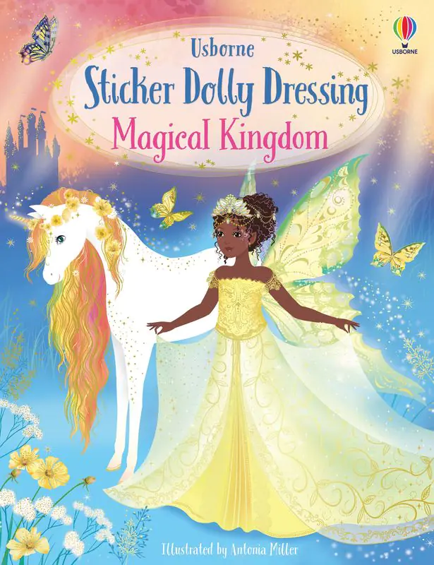 Książka - Sticker Dolly Dressing. Magical Kingdom wer. angielska