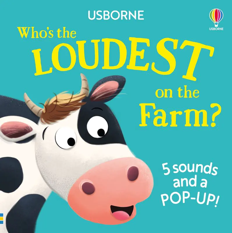 Książka - Who's the Loudest on the Farm? wer. angielska