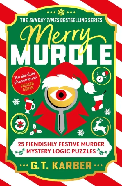 Książka - Merry Murdle. 25 Fiendishly Festive Murder Mystery Logic Puzzles