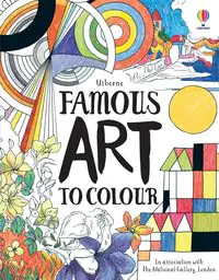 Książka - Famous Art to Colour