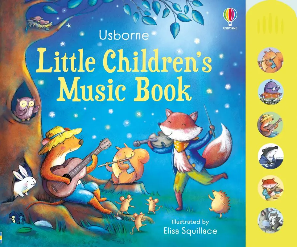 Książka - Little Children's Music Book wer. angielska