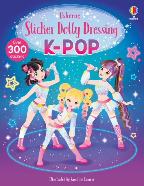 Książka - Sticker Dolly Dressing K-POP