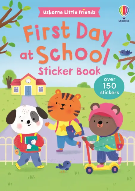 Książka - First Day at School Sticker Book