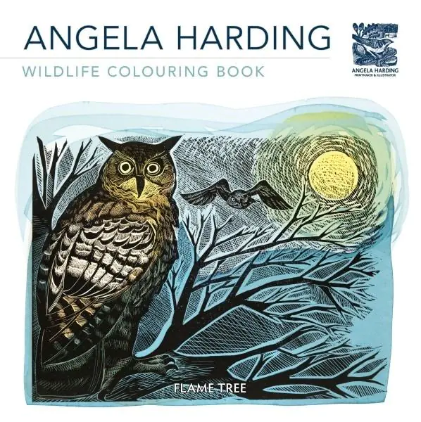 Książka - Kolorowanka Angela Harding Wildlife Colouring Book