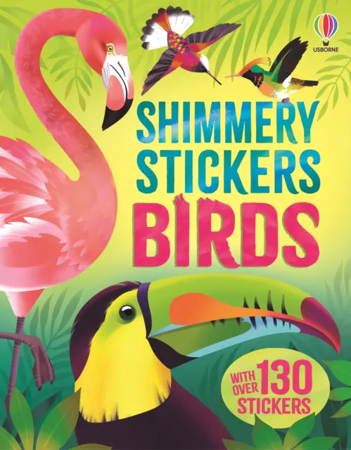 Książka - Shimmery Stickers Birds
