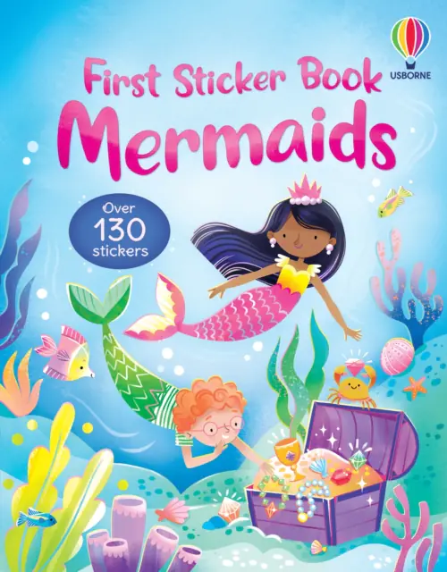 Książka - First Sticker Book Mermaids