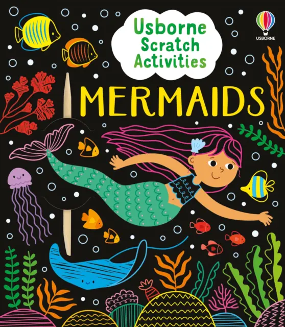 Książka - Usborne Scratch Activities Mermaids