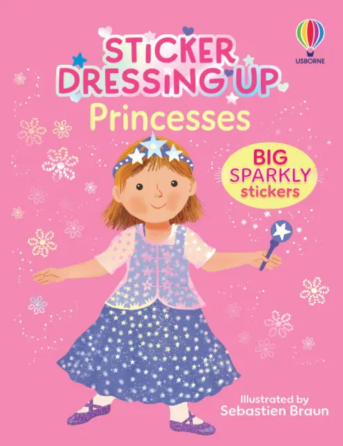 Książka - Sticker Dressing Up - Princesses