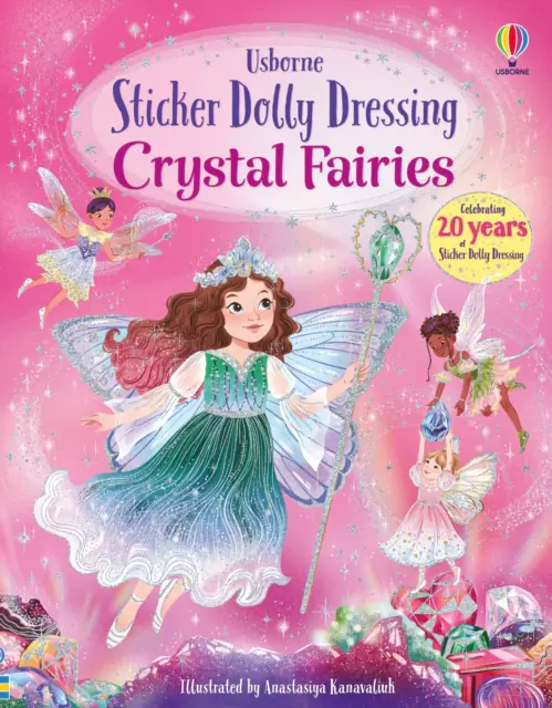 Książka - Sticker Dolly Dressing Crystal Fairies