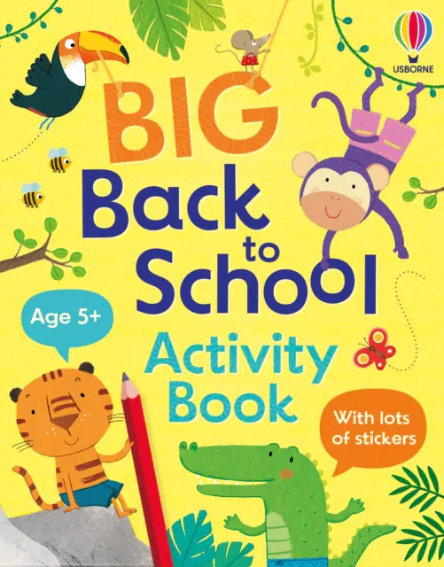 Książka - Big Back to School Activity Book