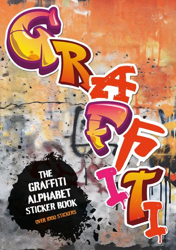 Książka - The Graffiti Alphabet Sticker Book