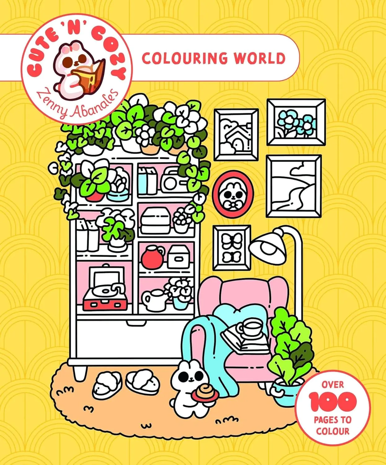 Książka - Cute `n` Cozy Colouring World