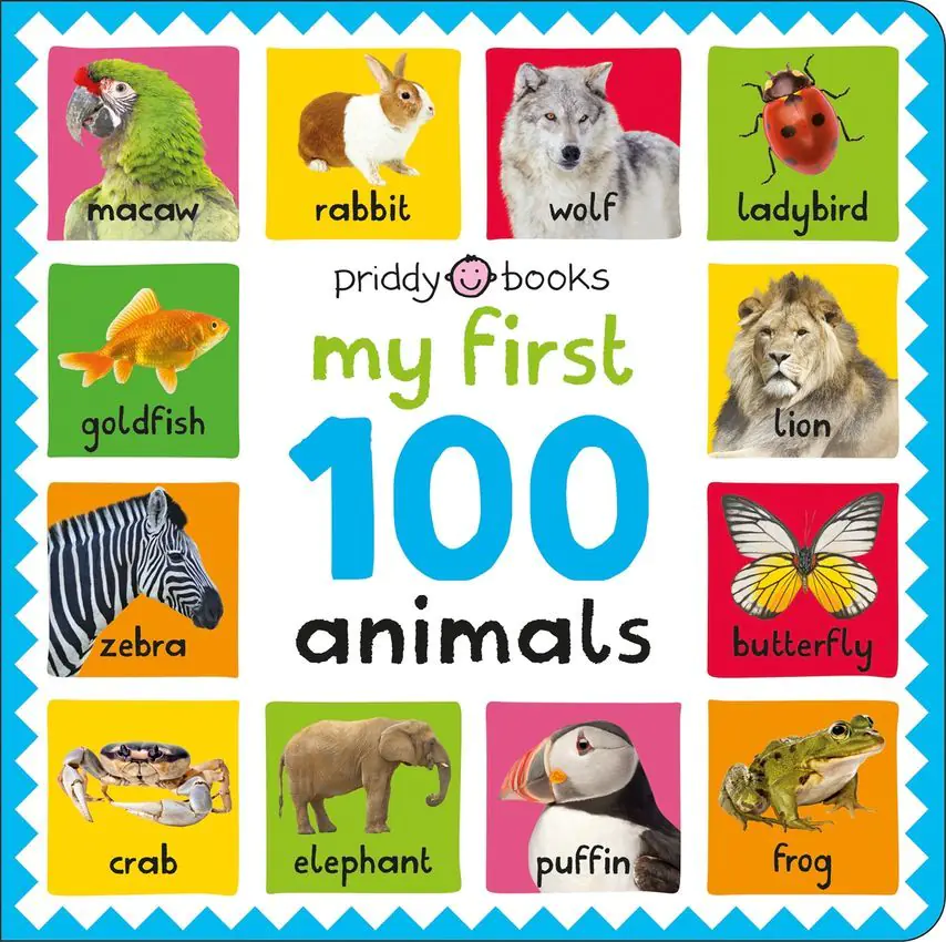 Książka - My First 100: Animals