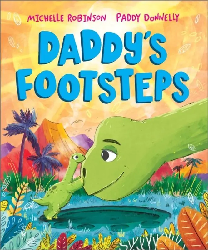 Książka - Daddy`s Footsteps