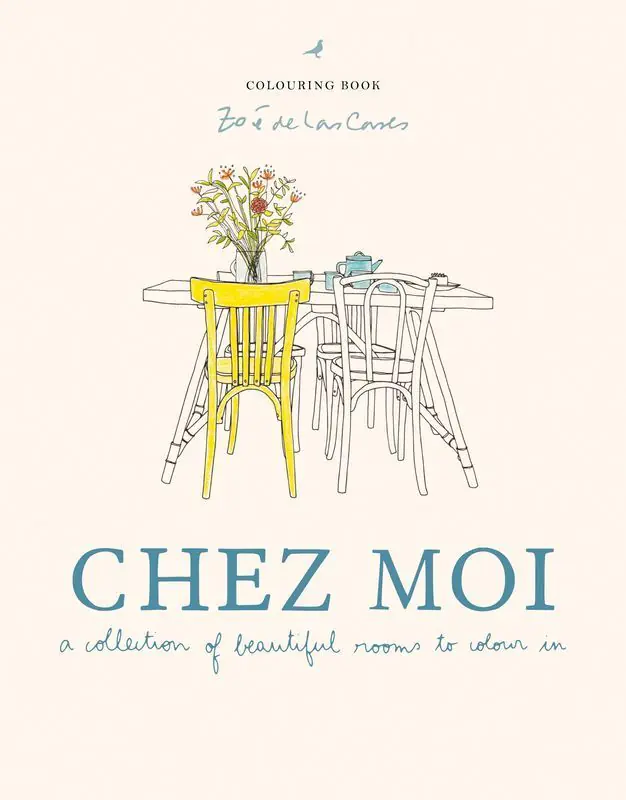 Książka - Chez Moi: A Collection of Beautiful Rooms to Colour in
