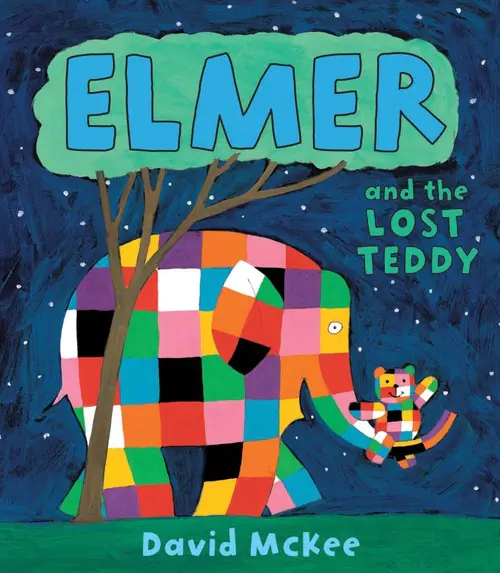 Książka - Elmer and the Lost Teddy