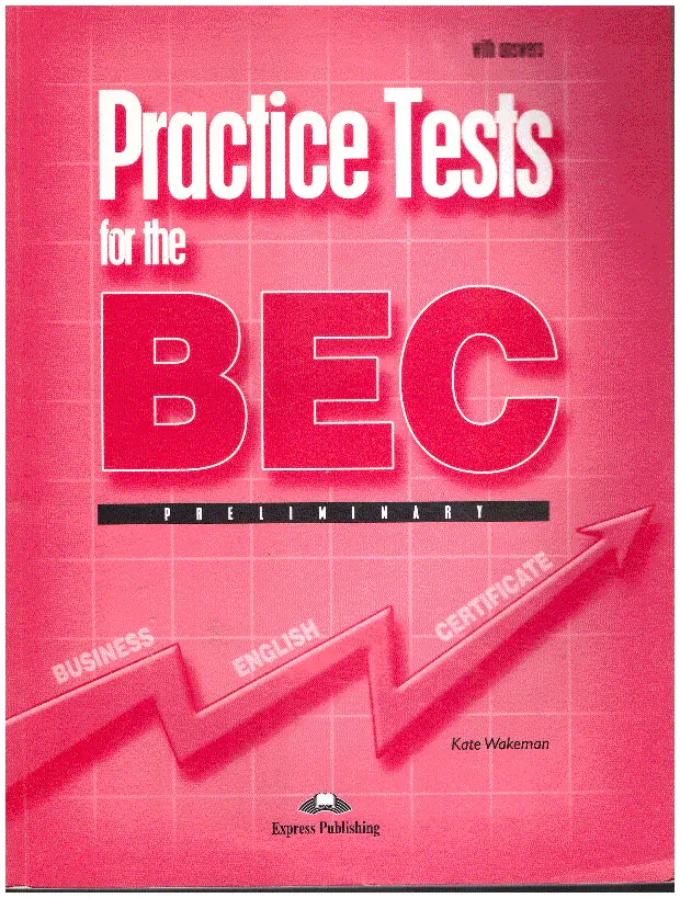 Książka - Practice Tests for the BEC. Preliminary. Podręcznik z kluczem