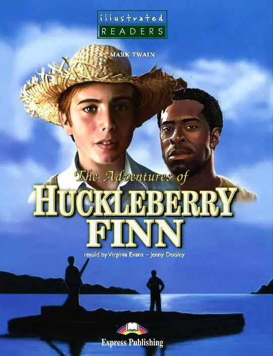 Książka - The Adventures of Huckleberry Finn. Illustrated Readers