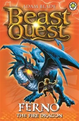 Książka - Beast Quest: Ferno the Fire Dragon: Series 1 Book 1