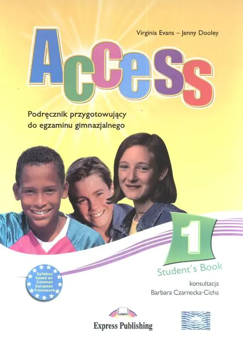 Książka - Access 1. Podręcznik przygotowujący do egzaminu gimnazjalnego