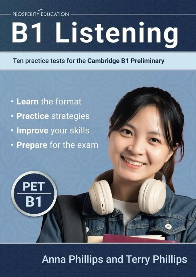 Książka - Listening B1. Ten practice tests for the Cambridge B1 Preliminary