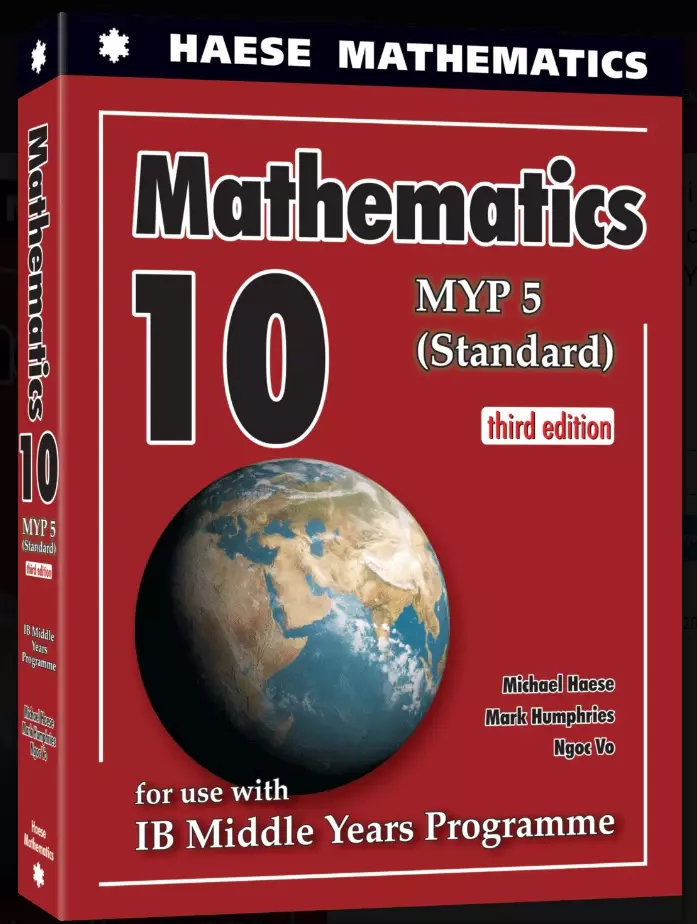 Książka - Mathematics 10 Standard. MYP 5 Standard. 3rd edition