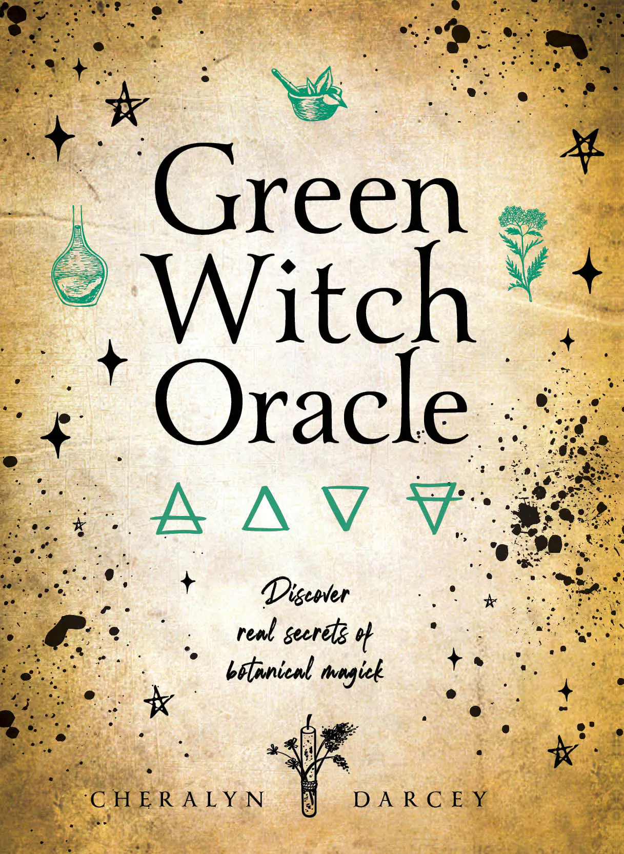 Książka - Green Witch Oracle. Discover real secrets of botanical magic