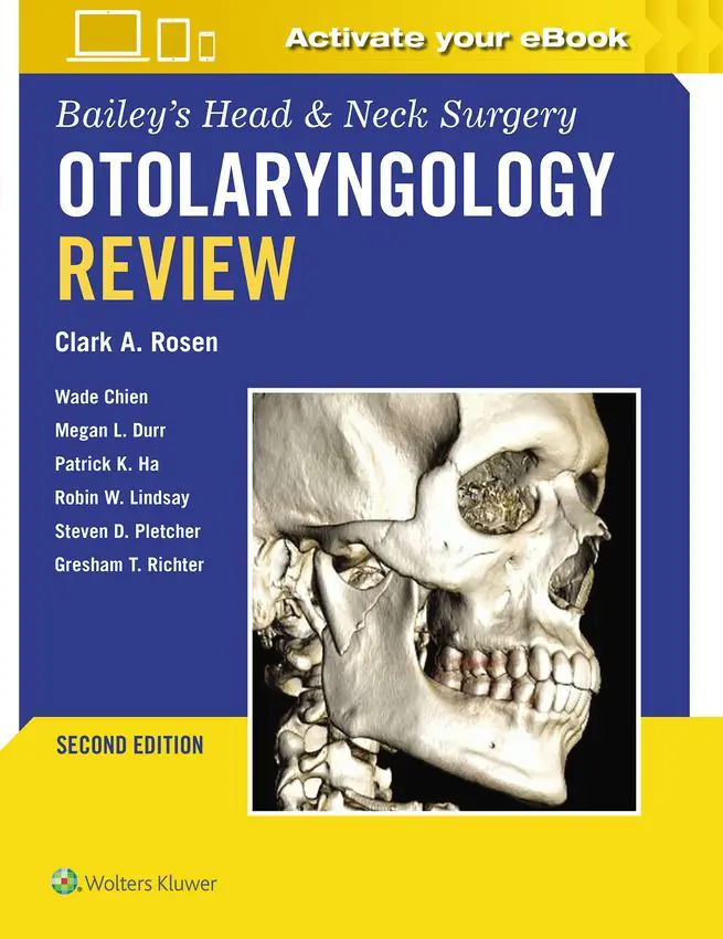Książka - Bailey`s Head & Neck Surgery Otolaryngology Review: Print + eBook with Multimedia