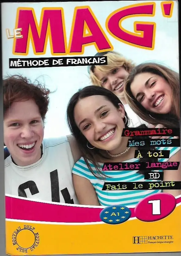Książka - Le Mag' 1 podręcznik HACHETTE