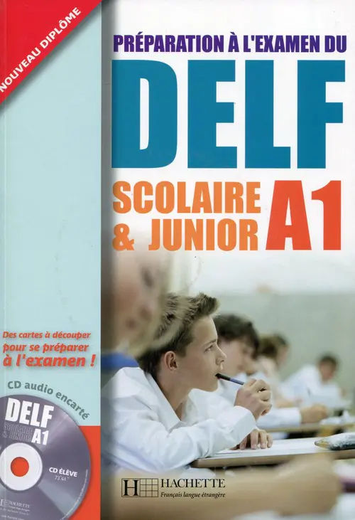 Książka - Delf Scolaire & Junior, poziom A1, podręcznik + CD