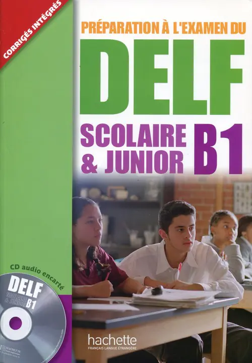 Książka - DELF Scolaire & Junior, poziom B1, podręcznik + CD
