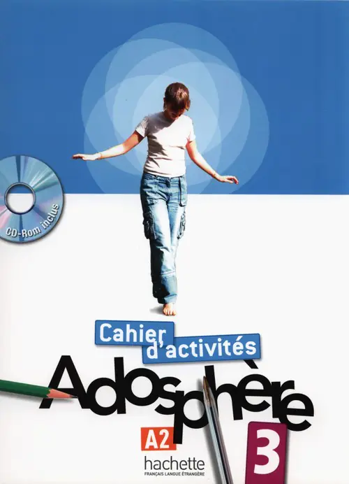 Książka - Adosphere 3. Zeszyt ćwiczeń A2 + CD