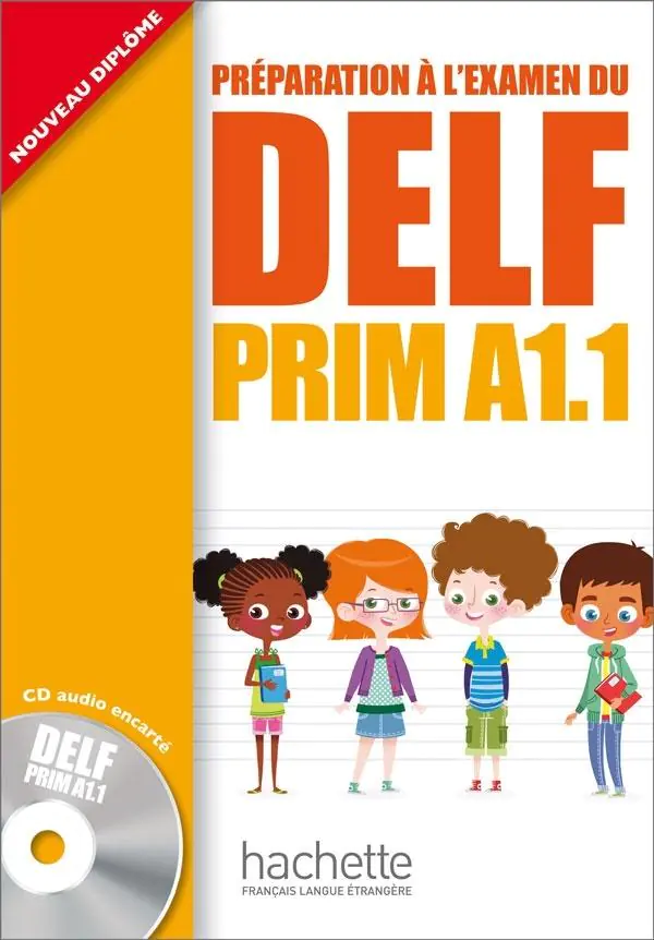Książka - DELF Prim. Język francuski. Podręcznik. Poziom A1.1 + CD