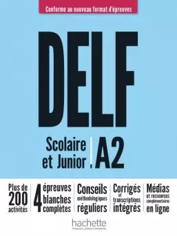 Książka - DELF A2 Scolaire et Junior. Nouveau Format d'Epreuves. Podręcznik